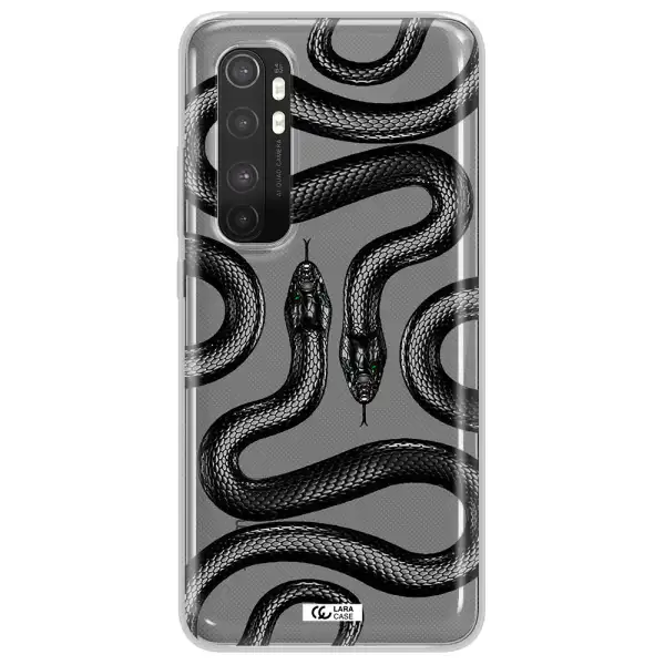 Black Snake Xiaomi Mi Note 10 Lite Clear TPU Case