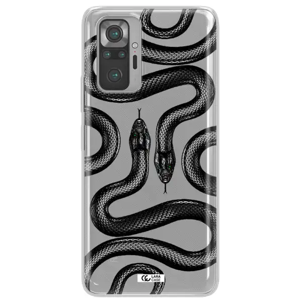 Black Snake Xiaomi Note 10 Pro Clear TPU Case