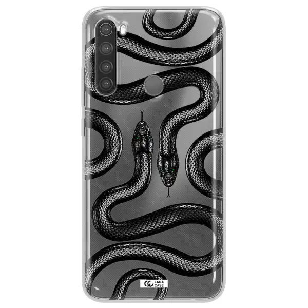 Black Snake Xiaomi Note 8 Clear TPU Case
