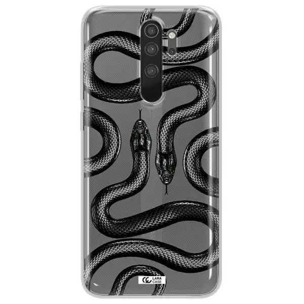 Black Snake Xiaomi Note 8 Pro Clear TPU Case