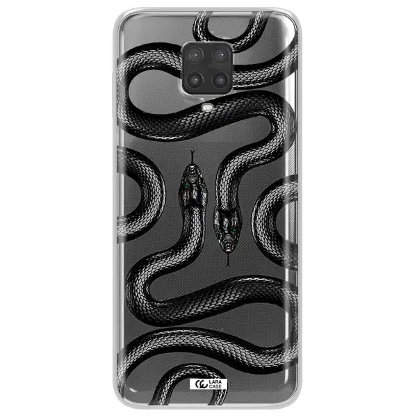 Black Snake Xiaomi Note 9 Pro Clear TPU Case