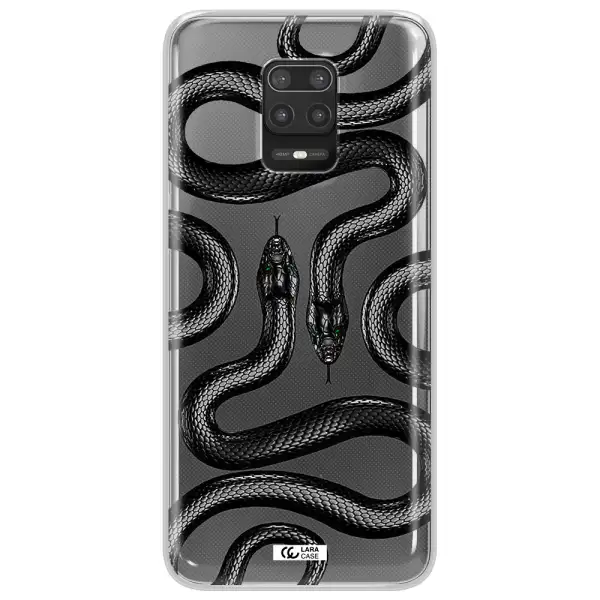 Black Snake Xiaomi Note 9S Clear TPU Case