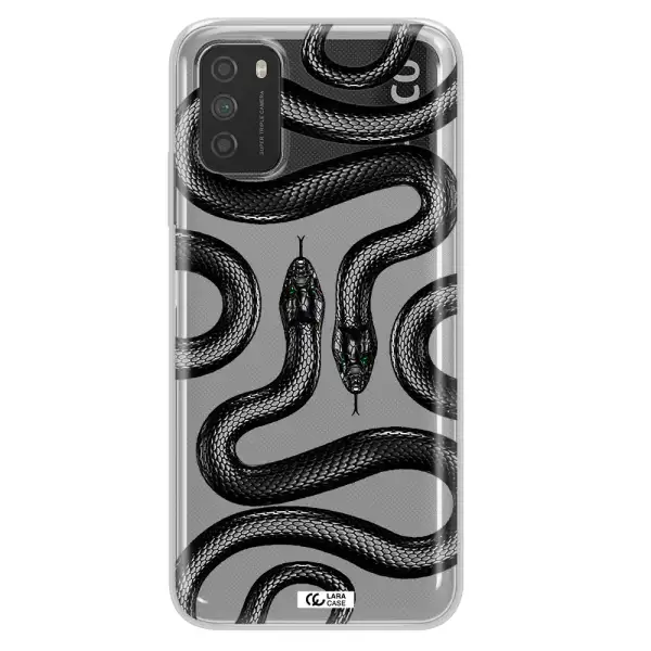 Black Snake Xiaomi Poco M3 Clear TPU Case