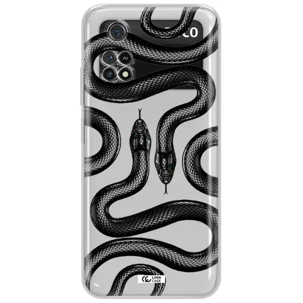 Black Snake Xiaomi Poco M4 Pro 4G Clear Tpu Case