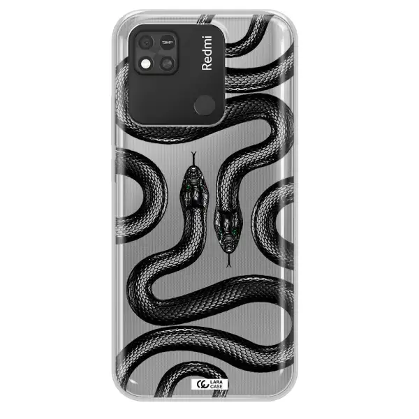 Black Snake Xiaomi Redmi 10A Clear TPU Case