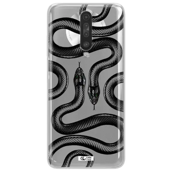 Black Snake Xiaomi Redmi K30 Clear TPU Case