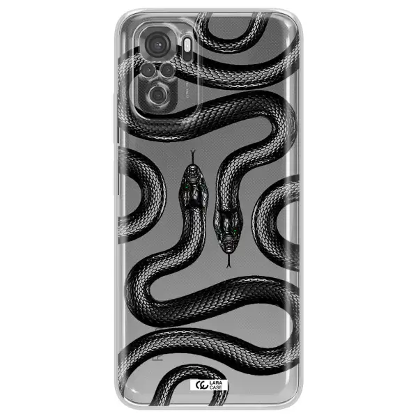 Black Snake Xiaomi Redmi Note 10S Clear Tpu Case
