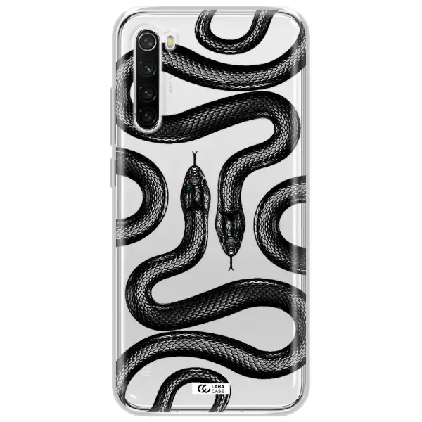 Black Snake Xiaomi Redmi Note 8T Clear Tpu Case