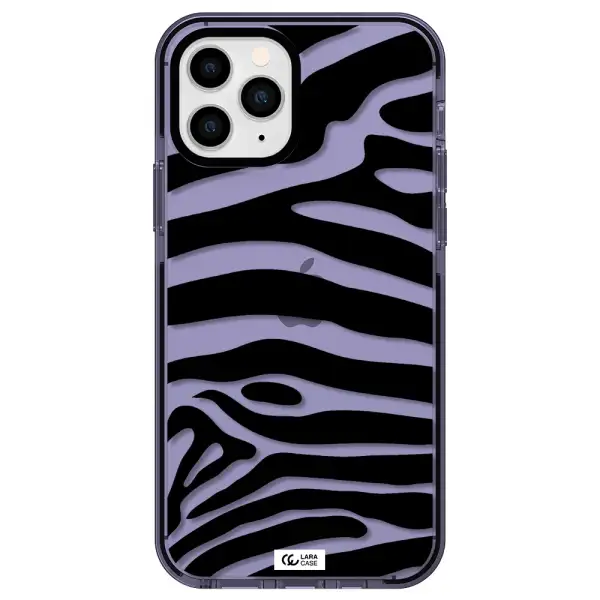 Zebra Apple iPhone 11 pro max impact Lilac Case