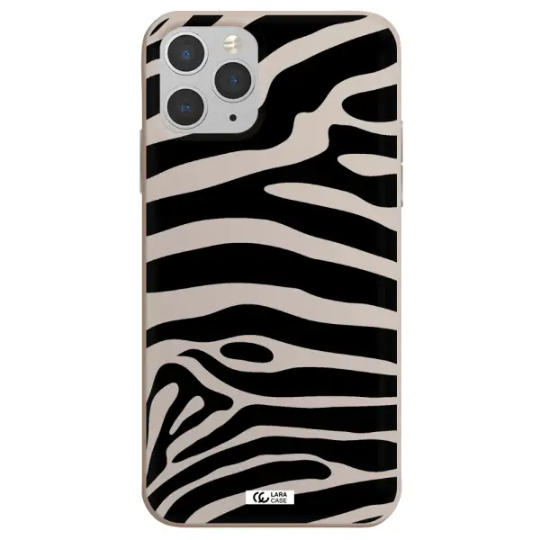 Zebra Apple iPhone 11 pro Silicone Stone Case