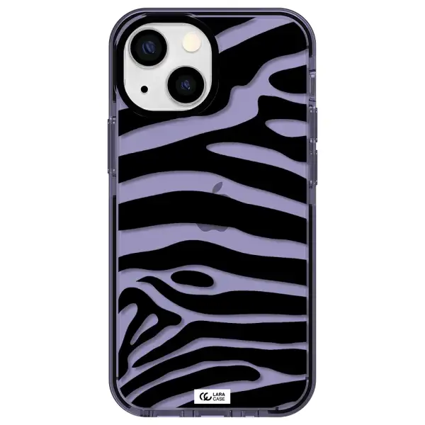 Zebra Apple iPhone 13 mini impact Lilac Case