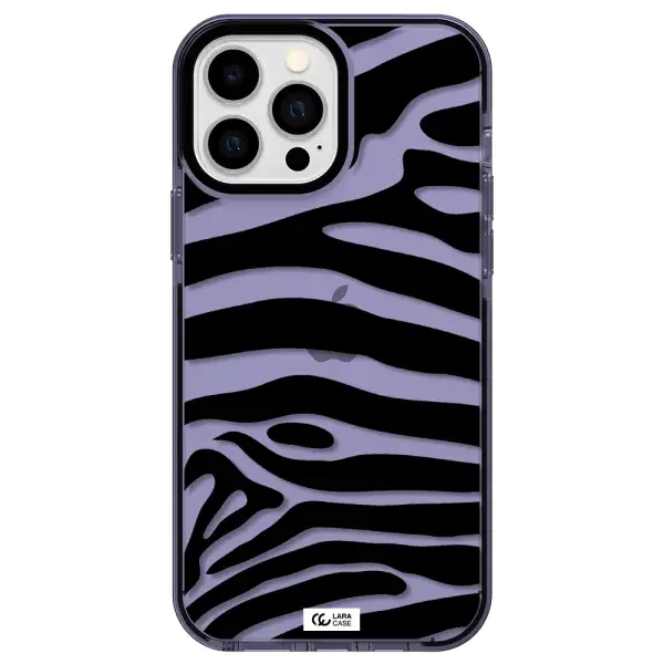 Zebra Apple iPhone 13 Pro Max impact Lilac Case