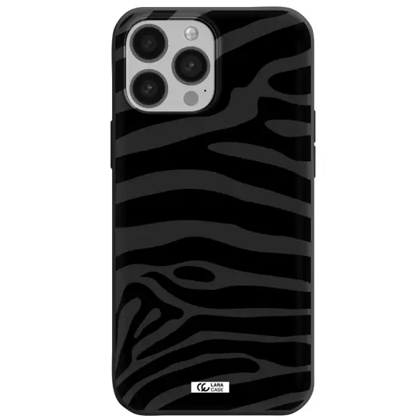 Zebra Apple iPhone 13 Pro Max Silicone black Case