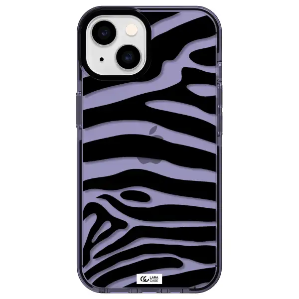 Zebra Apple iPhone 14 impact Lilac Case
