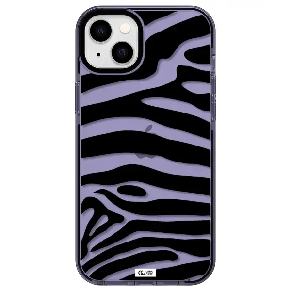 Zebra Apple iPhone 14 plus impact Lilac Case