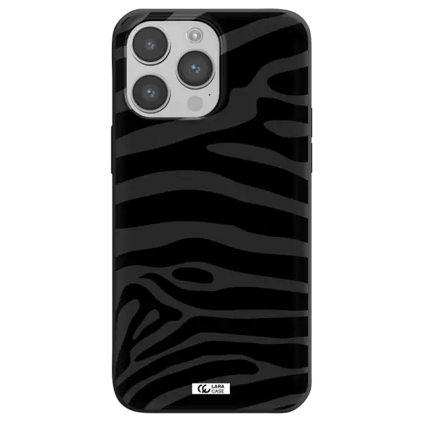 Zebra Apple iPhone 14 pro max Silicone black Case