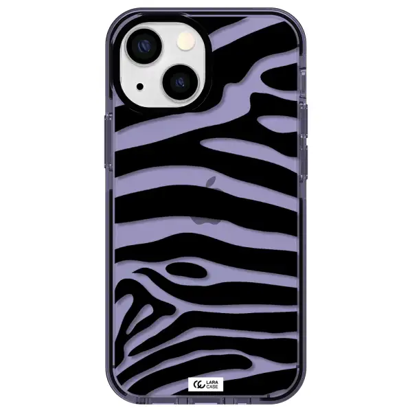 Zebra Apple iPhone 15 impact Lilac Case