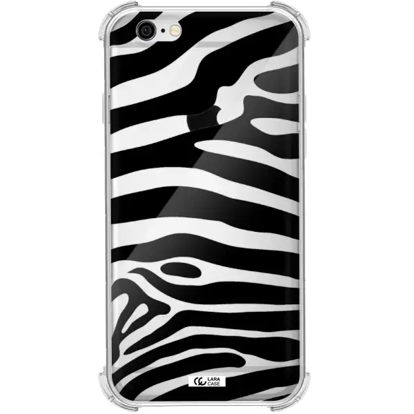 Zebra Apple iPhone 6 Clear PC Case