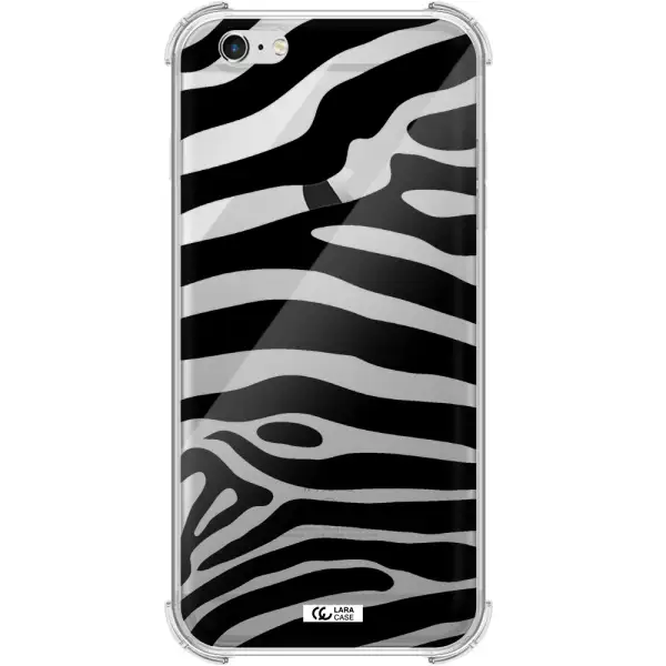 Zebra Apple iPhone 6S Clear PC Case