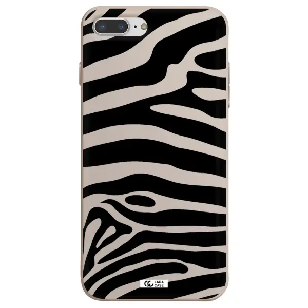 Zebra Apple iPhone 7 plus Silicone Stone Case