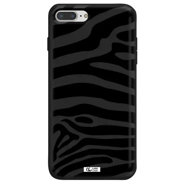 Zebra Apple iPhone 8 plus Silicone black Case