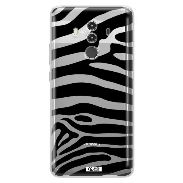 Zebra Huawei Mate 10 Clear TPU Case