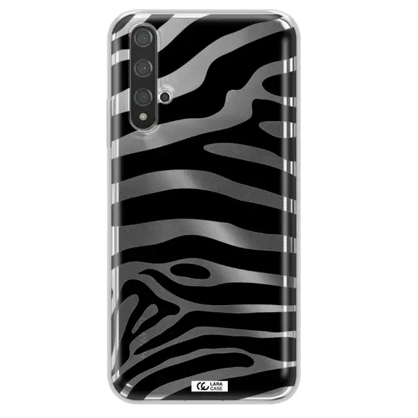 Zebra Huawei Nova 5t Clear TPU Case