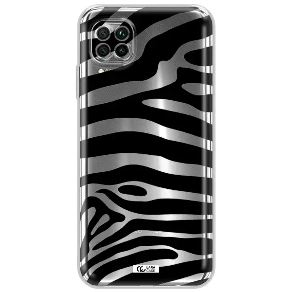 Zebra Huawei Nova 7I Clear Tpu Case