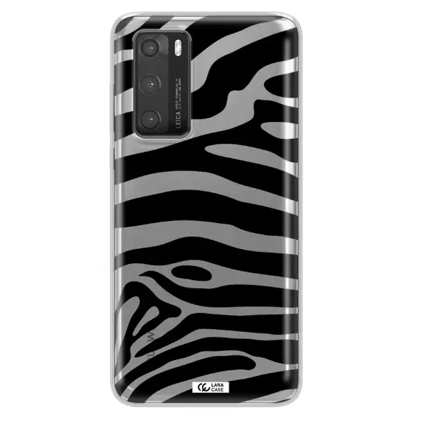 Zebra Huawei P40 Clear TPU Case
