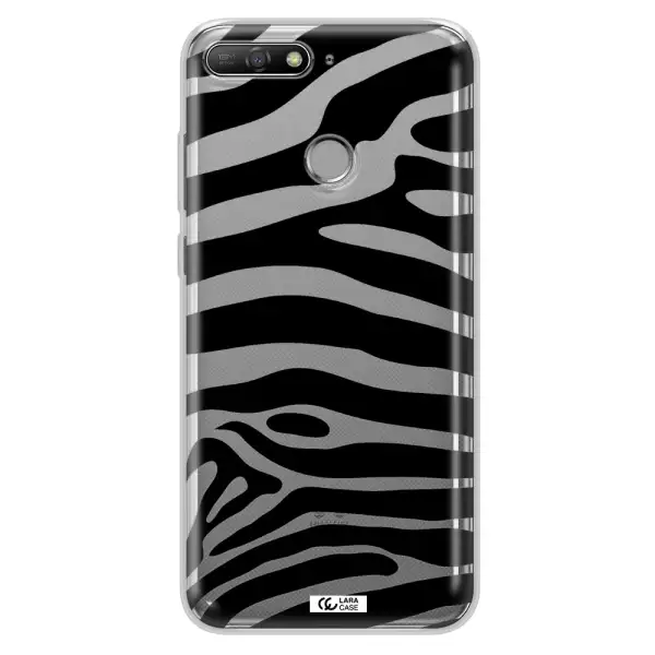 Zebra Huawei Y6 Prime 2018 Clear TPU Case