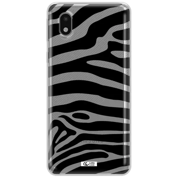 Zebra Samsung A01 Core Clear Tpu Case