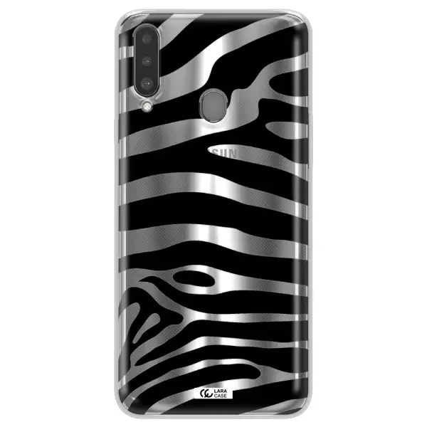 Zebra Samsung A20S Clear TPU Case