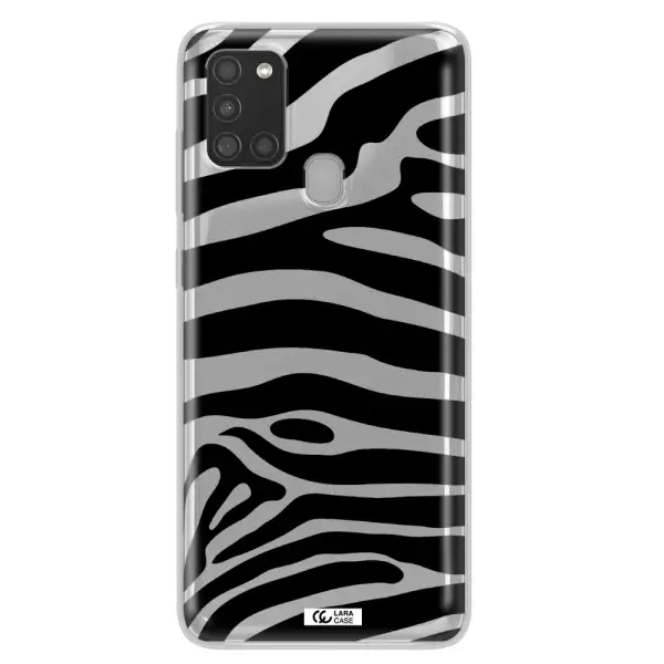 Zebra Samsung A21S Clear TPU Case