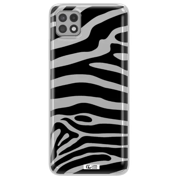 Zebra Samsung A22 5g Clear TPU Case