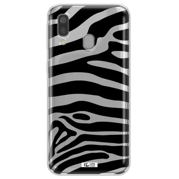 Zebra Samsung A40 Clear TPU Case