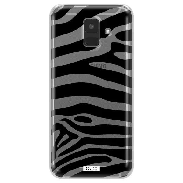 Zebra Samsung A6 Clear TPU Case