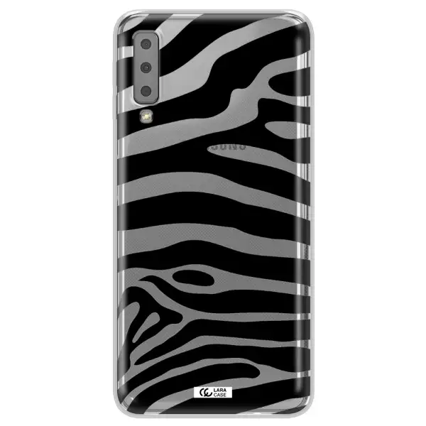 Zebra Samsung A7 2018 Clear TPU Case