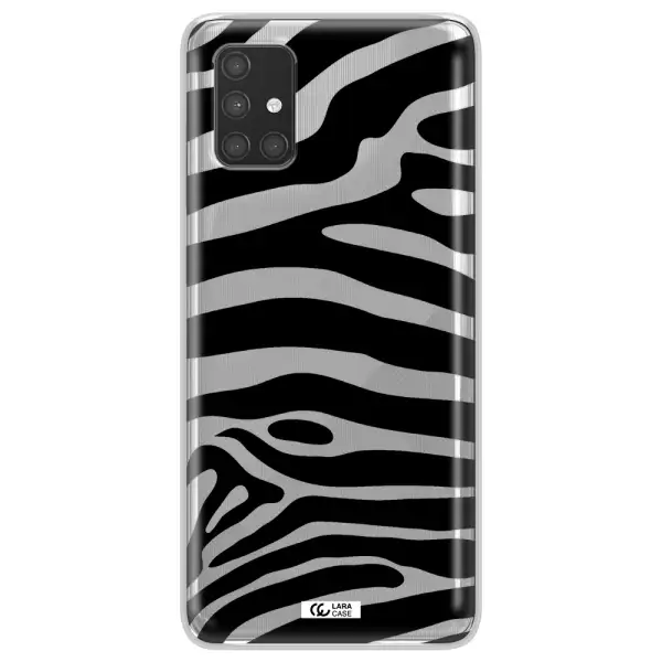 Zebra Samsung A71 Clear TPU Case