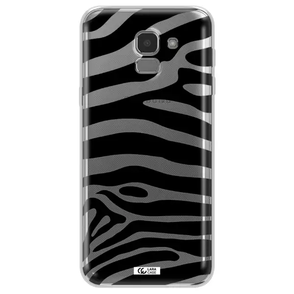 Zebra Samsung J6 Clear TPU Case