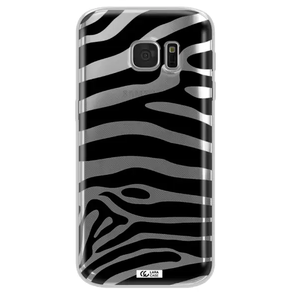 Zebra Samsung S 7 Clear TPU Case