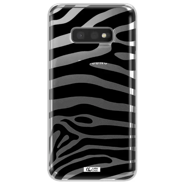 Zebra Samsung S10e Clear TPU Case