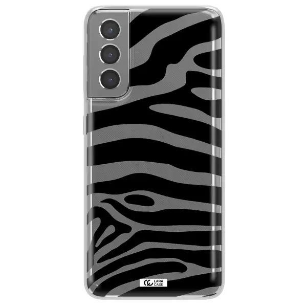 Zebra Samsung S21 Clear TPU Case