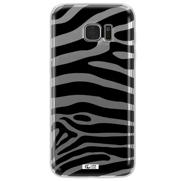 Zebra Samsung S7 Edge Clear TPU Case