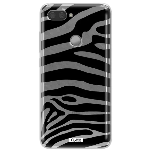 Zebra Xiaomi Mi 8 Lite Clear TPU Case