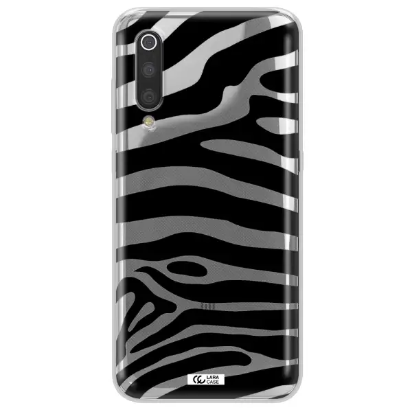 Zebra Xiaomi Mi 9 Clear TPU Case