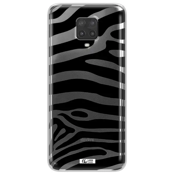 Zebra Xiaomi Note 9 Pro Clear TPU Case