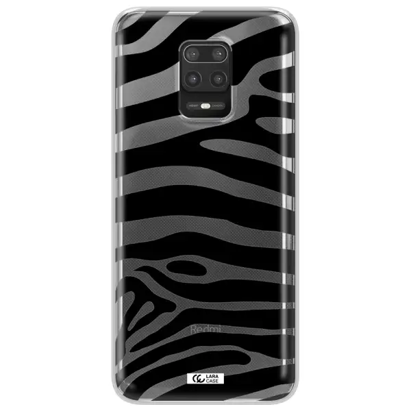 Zebra Xiaomi Note 9S Clear TPU Case