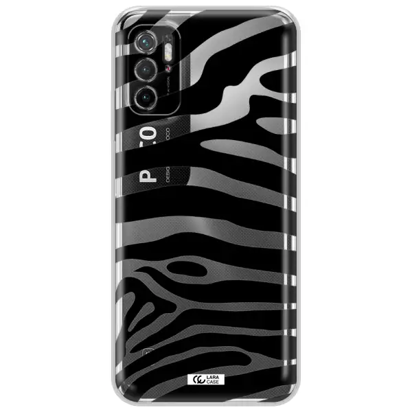 Zebra Xiaomi Poco M3 Pro Clear Tpu Case