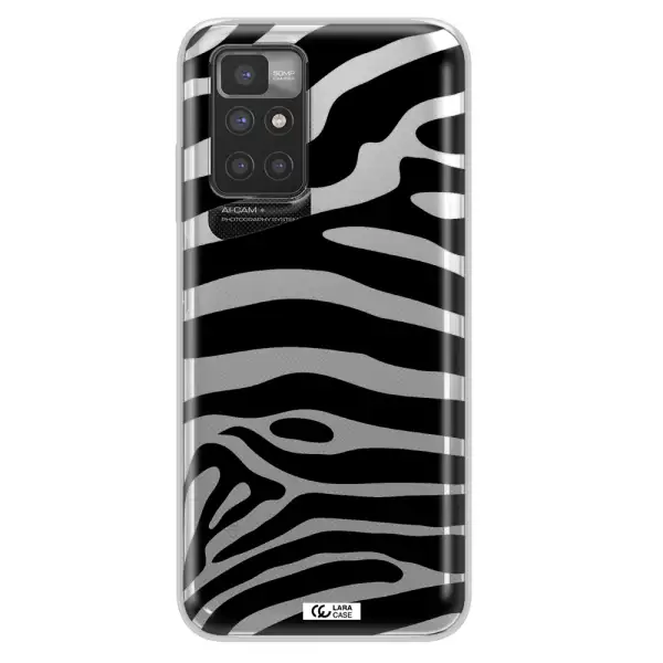 Zebra Xiaomi Redmi 10 Clear TPU Case