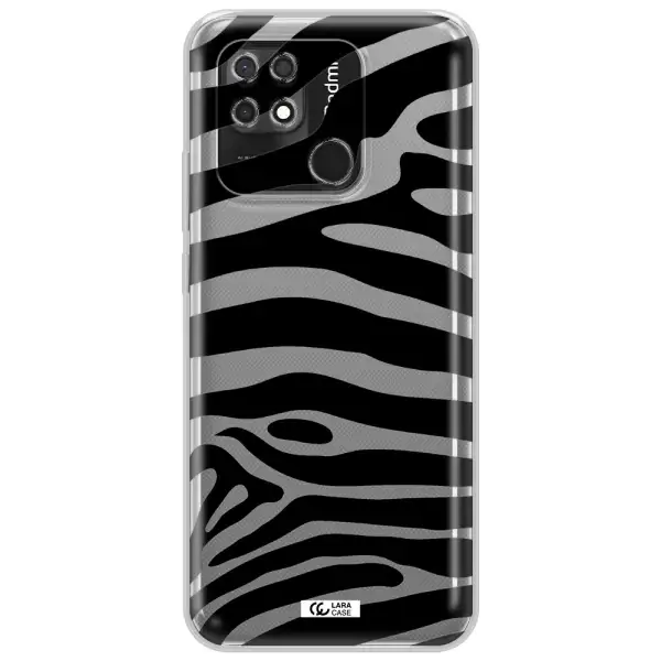 Zebra Xiaomi Redmi 10C Clear TPU Case